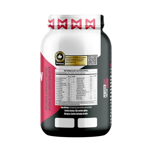Whey Protein Concentrado Pote 910g - Masterway Suplementos